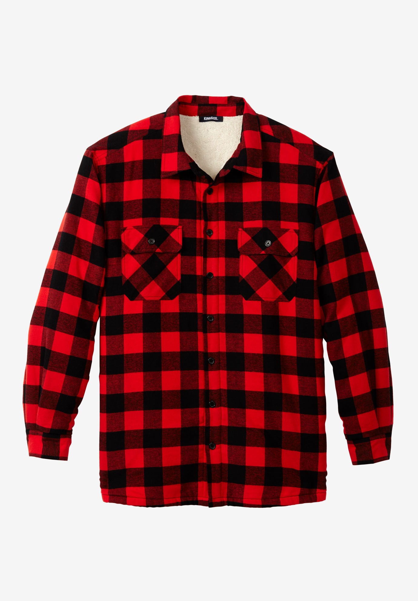 Fleece Sherpa Shirt Jacket image number 0