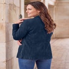Suede Blazer image number 1