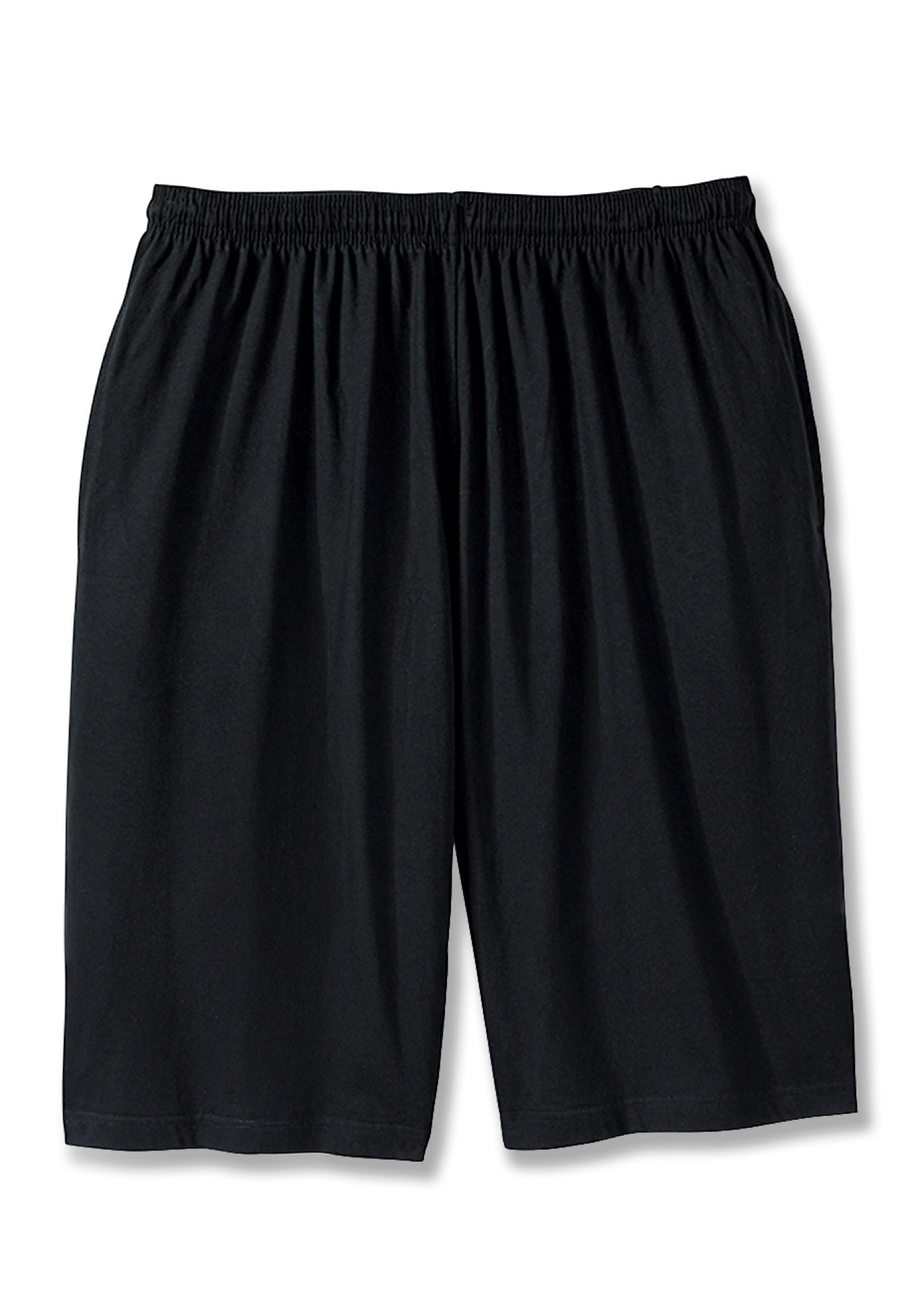 Lightweight Longer Length Jersey Shorts image number 2