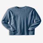 Waffle-Knit Thermal Crewneck Tee image number 0