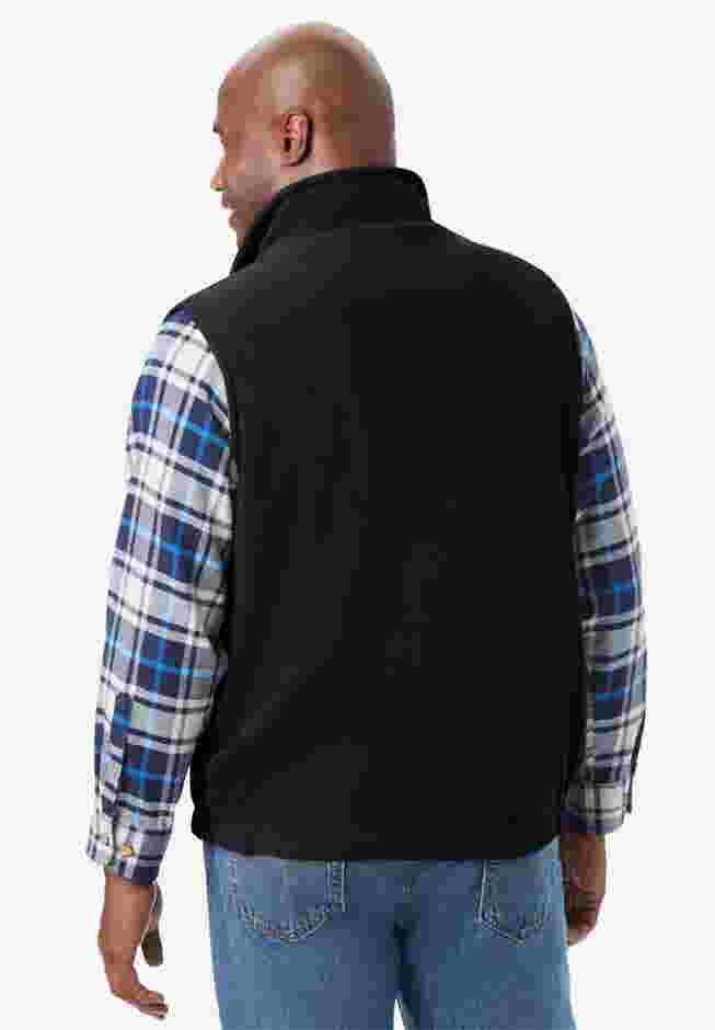 Explorer Plush Fleece Zip Vest image number 1