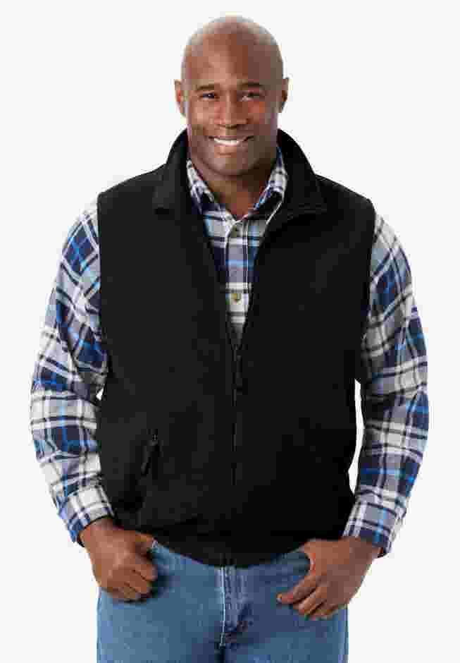 Explorer Plush Fleece Zip Vest image number 0