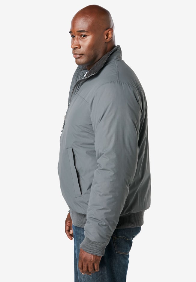 Fleece-Lined Bomber Jacket image number 2