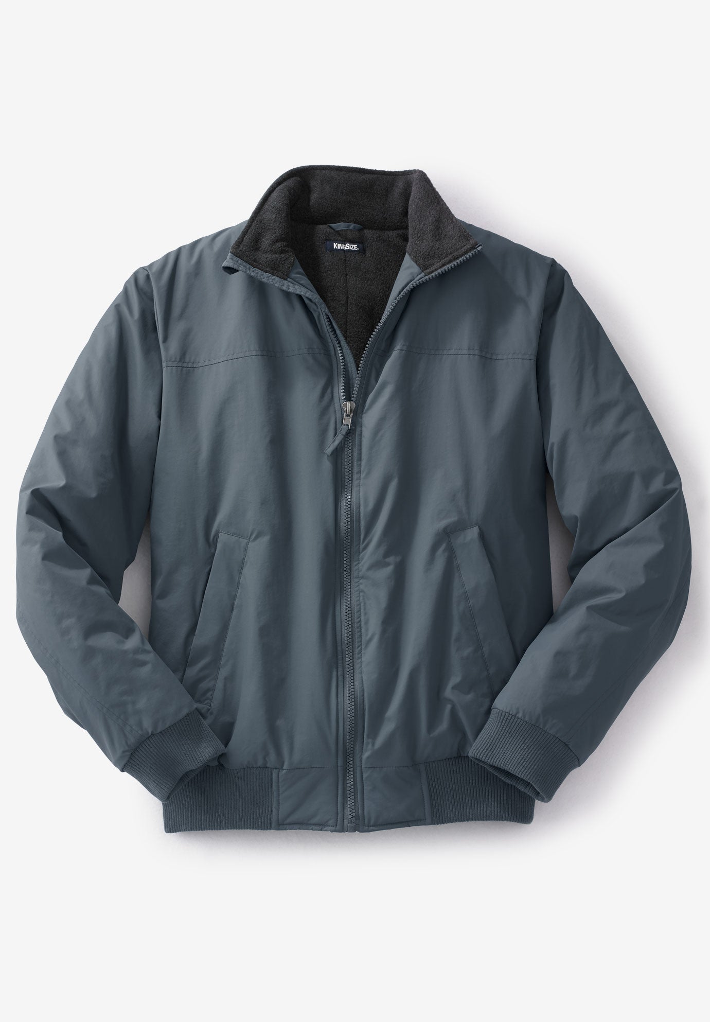 Fleece-Lined Bomber Jacket image number 0