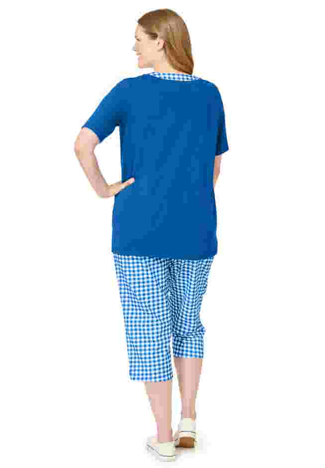 2-Piece Tunic Capri Set image number 1