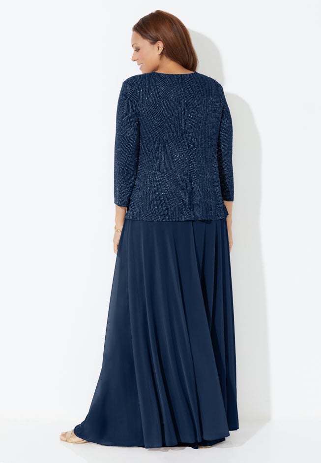 Glimmer Jacket Dress