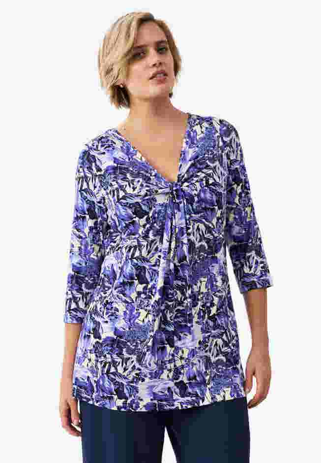 Twisted Knot-Front Tunic image number 0