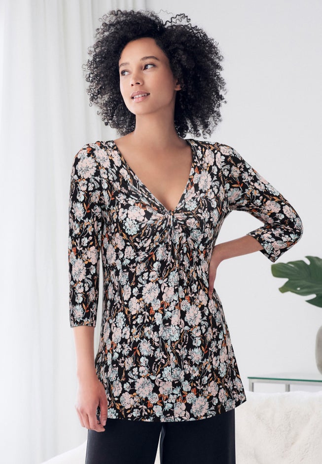 Twisted Knot-Front Tunic image number 0