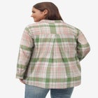 Plaid Flannel Shirt image number null