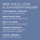 Lightweight Fine Knit Relaxed V-Neck Boxy Cardigan image number 5