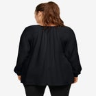 Tie Neck Peasant Tunic image number null