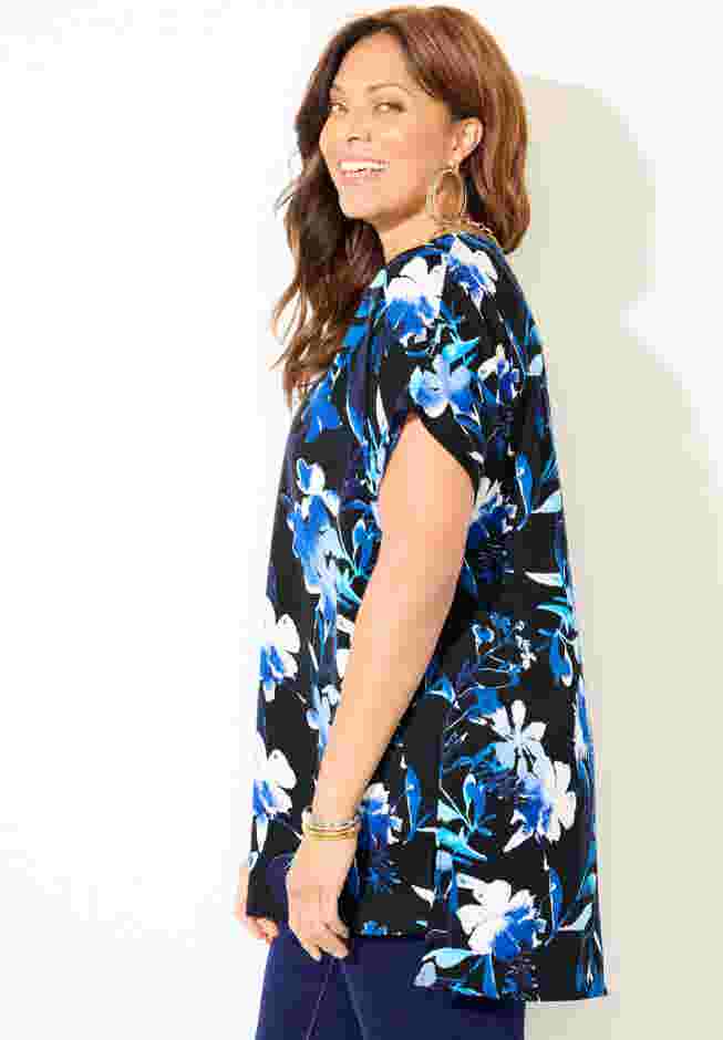 Dolman Sleeve Georgette Top image number 3