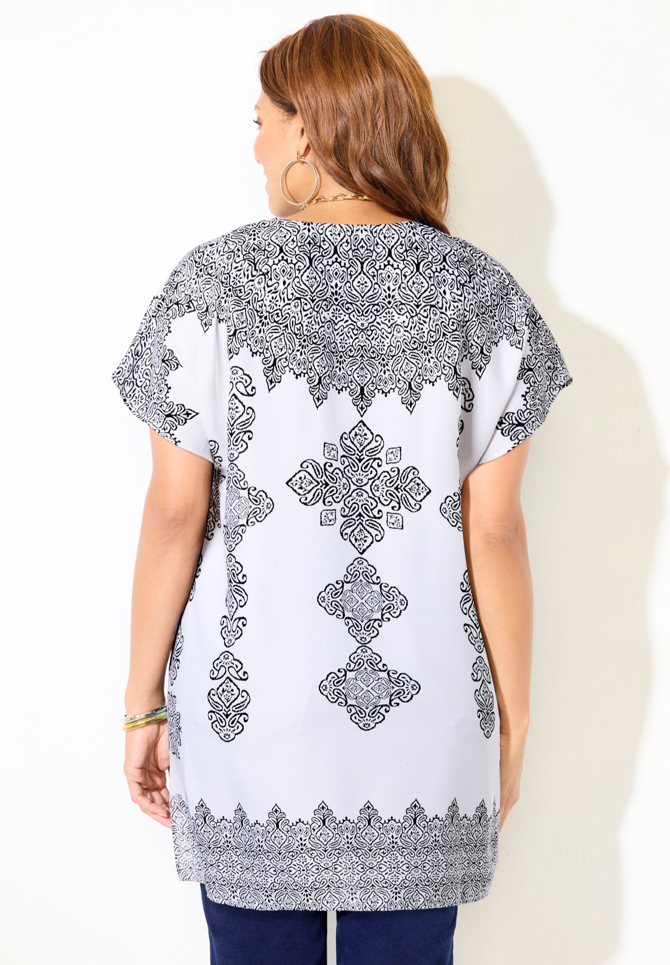 Dolman Sleeve Georgette Top image number 2