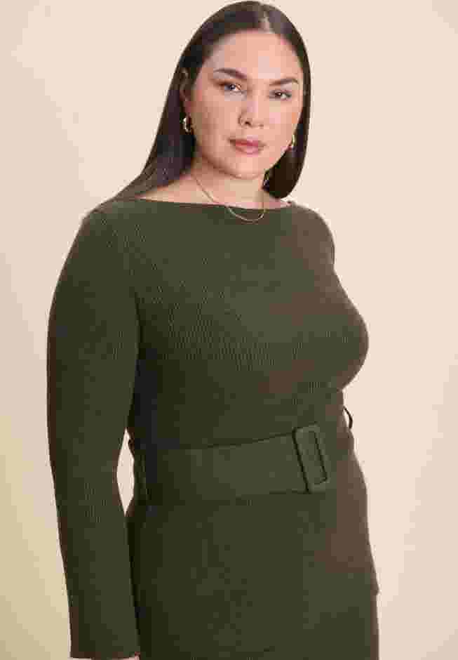 Belted Sweater image number 1