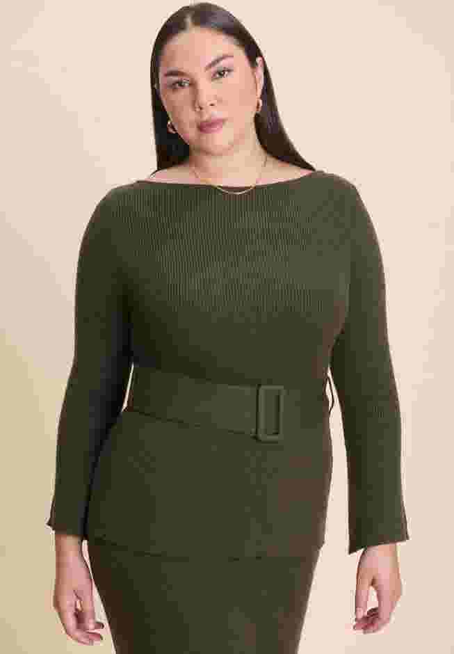 Belted Sweater image number 0