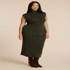 Open Back Sweater Top image number null