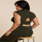 Open Back Sweater Top image number null