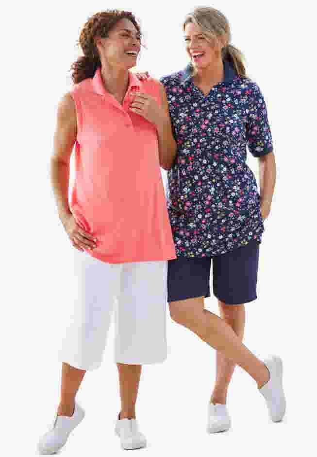Sleeveless Polo Tunic image number 4