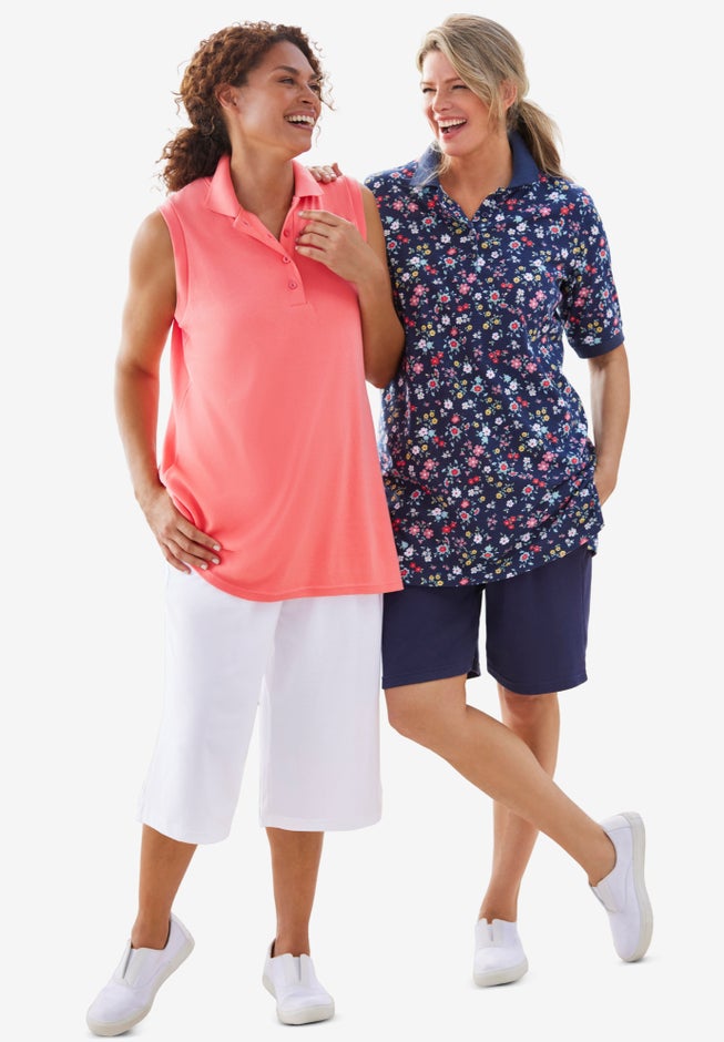 Sleeveless Polo Tunic image number 4