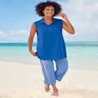 Sleeveless Polo Tunic image number null