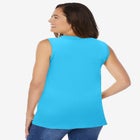 Sleeveless Polo Tunic image number null