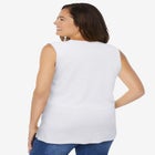 Sleeveless Polo Tunic image number null