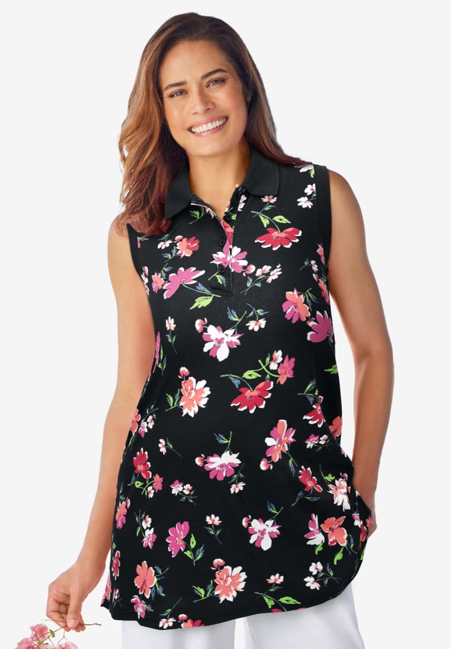 Sleeveless Polo Tunic image number 0