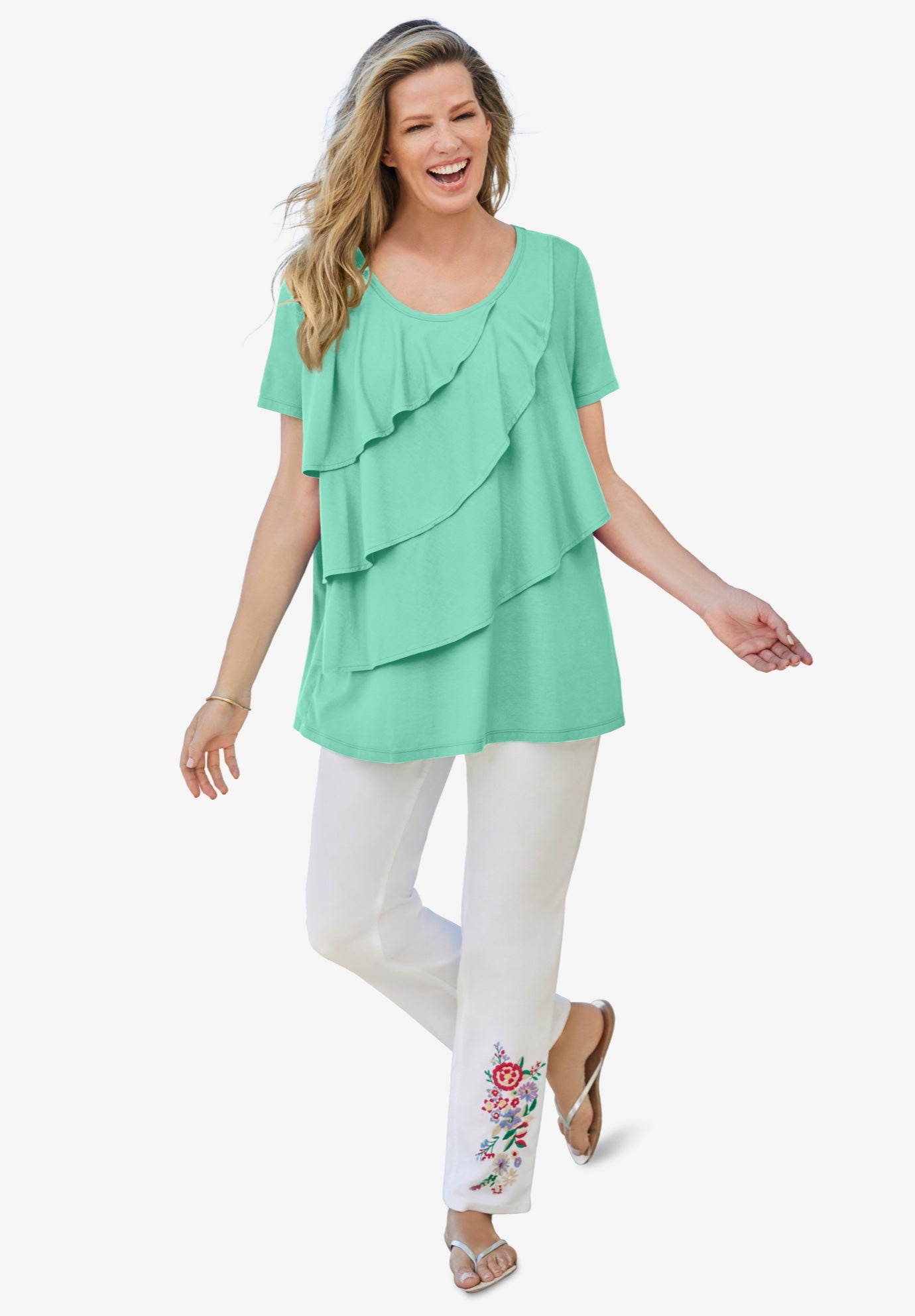 Ruffle Tee image number 0