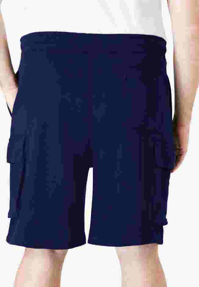10" Fleece Cargo Shorts image number 1