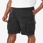 10" Fleece Cargo Shorts image number 0