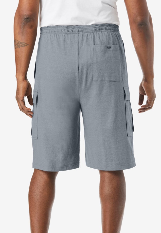 Lightweight Jersey Cargo Shorts image number 2