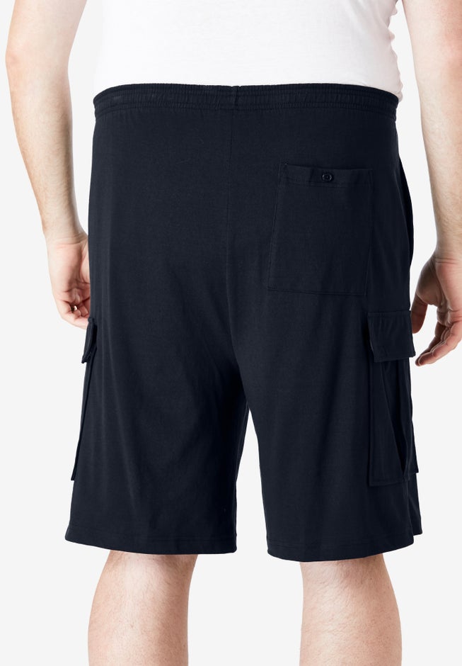 Lightweight Jersey Cargo Shorts image number 2