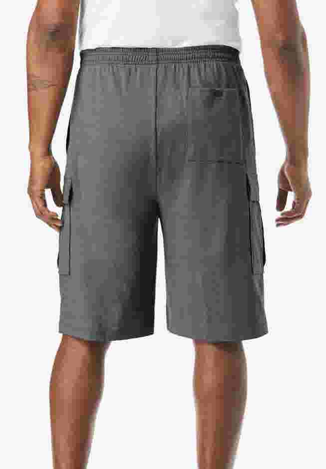 Lightweight Jersey Cargo Shorts image number 1