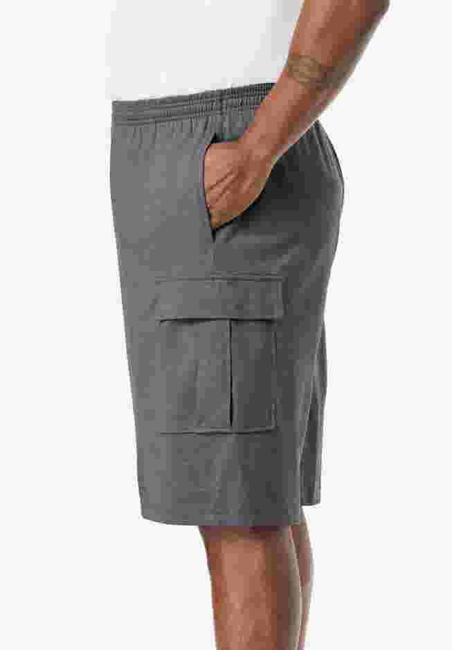 Lightweight Jersey Cargo Shorts image number 2