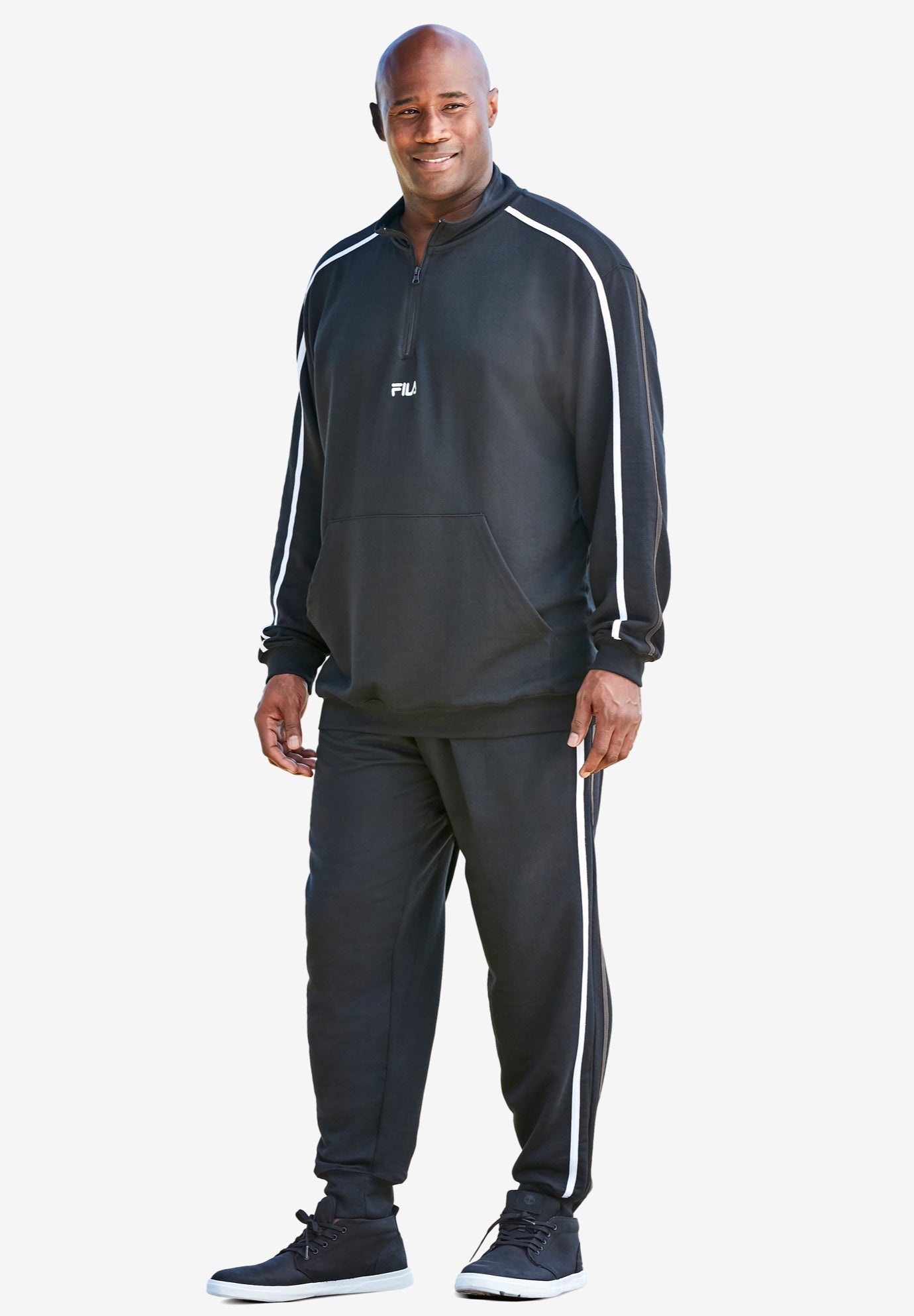 FILA® Fleece 1/4 Zip Tracksuit image number 1