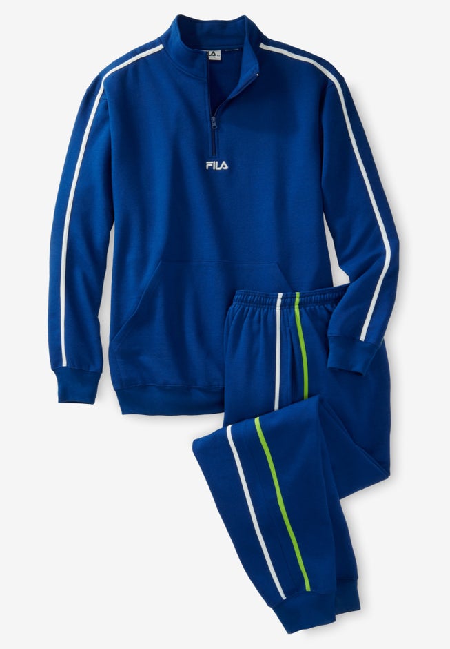 FILA® Fleece 1/4 Zip Tracksuit image number 0