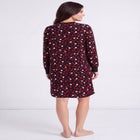 Long Sleeve Henley Sleepshirt image number 1