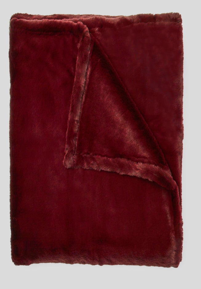 Ultra Fine Faux Fur Throw image number 0