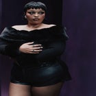 Faux Fur Off The Shoulder Sweater image number null