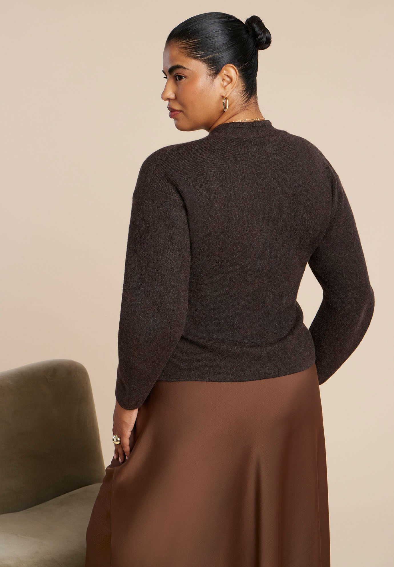 Structured Lurex Cardigan image number 1