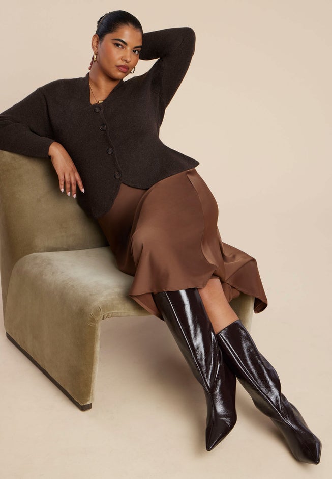 Structured Lurex Cardigan image number 2