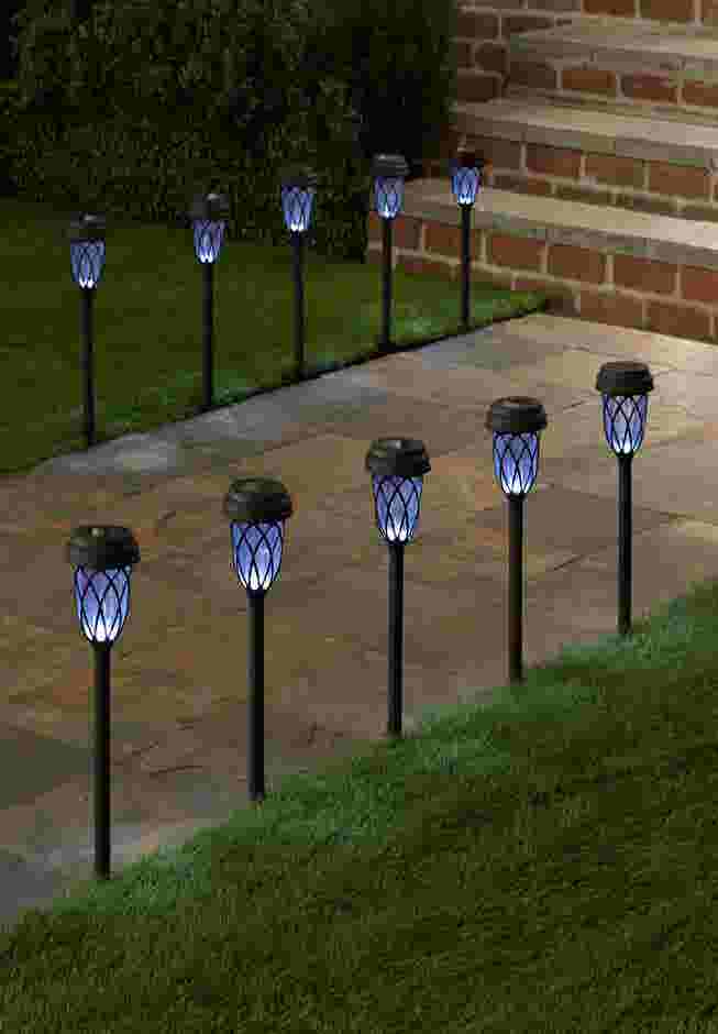 Solar Pathway Lights, Set of 10 image number 0