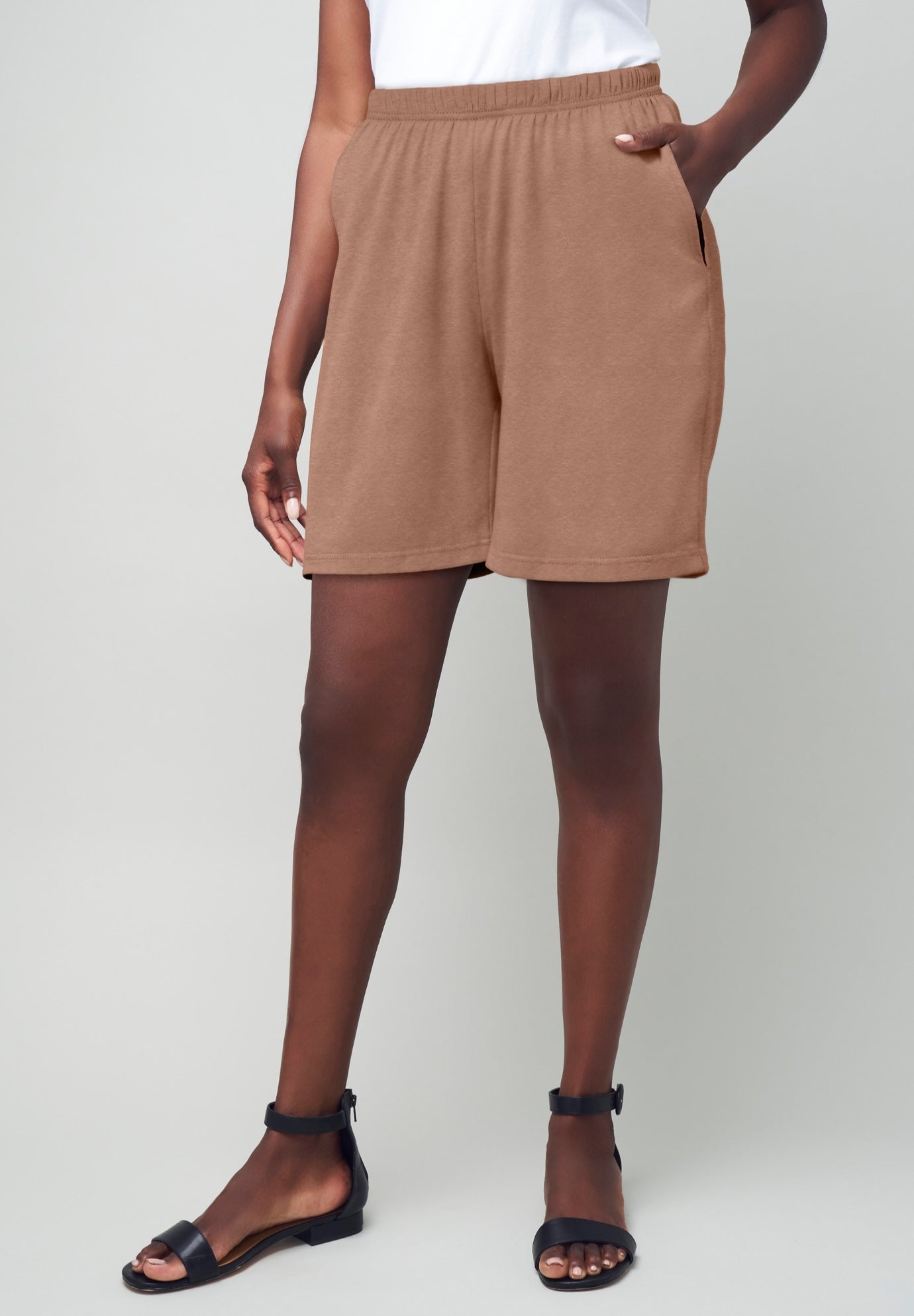 Soft Ease Cotton Knit Short image number 0