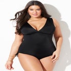 Adjustable V-Neck One Piece image number null