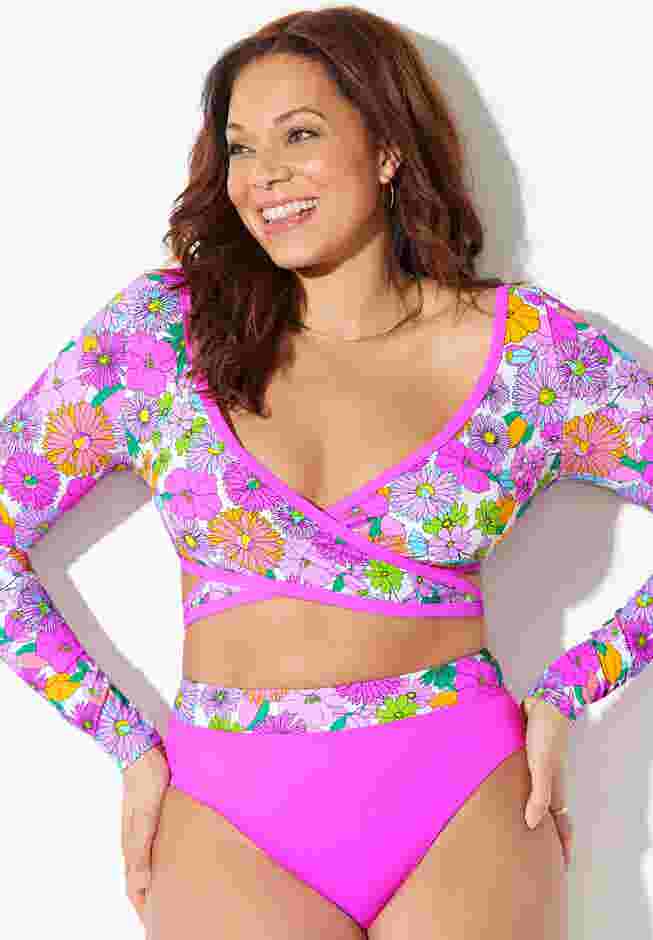 Wrap Front Bikini Top image number 2