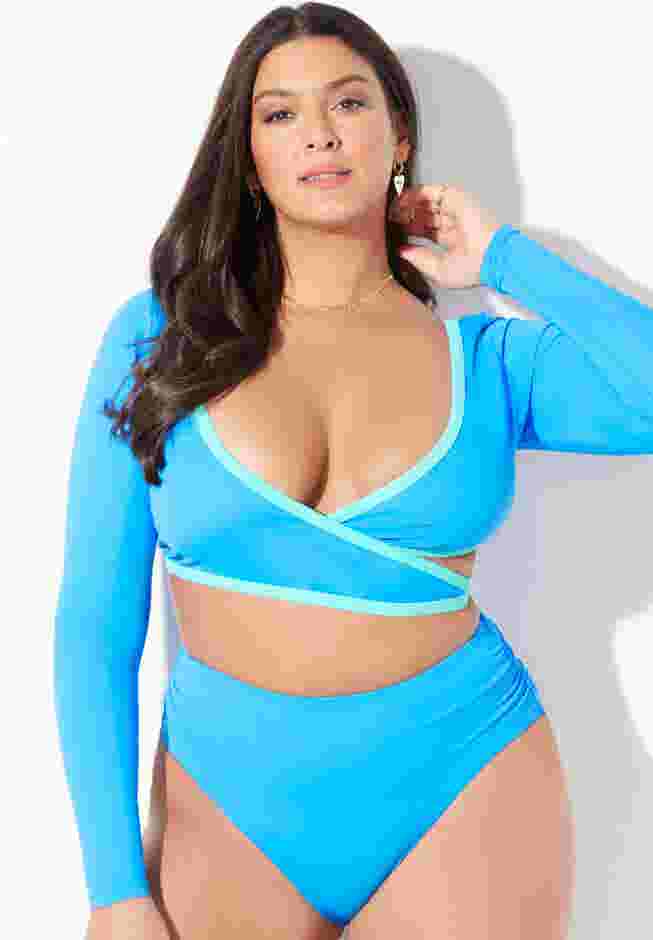 Wrap Front Bikini Top image number 0