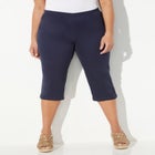 Everyday Cotton Twill Capri image number null