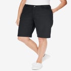 Adjustable Waist Chino Short image number null