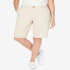 Adjustable Waist Chino Short image number null