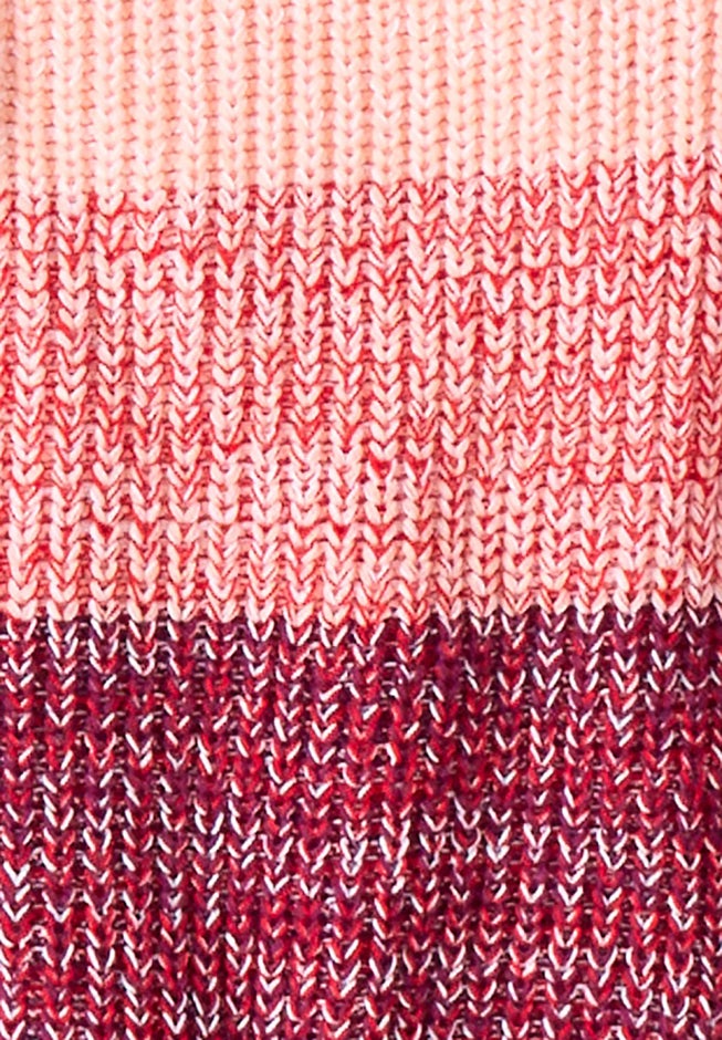 Ombre Shaker Cardigan Sweater image number 3